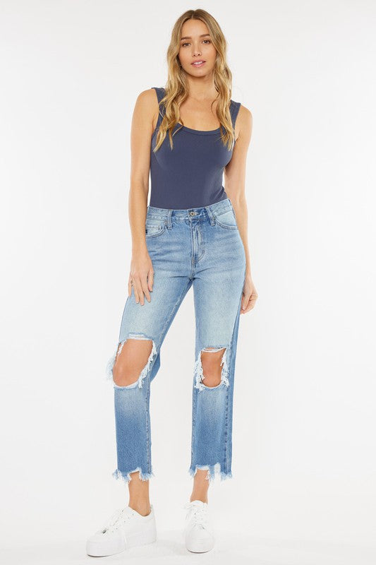 Messina Crop Denim Pant