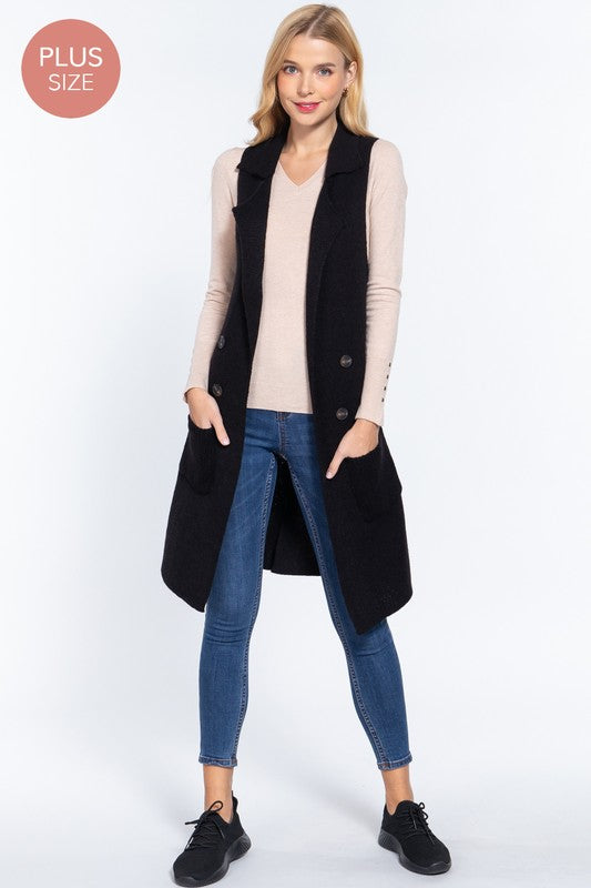 Long Sweater Vest