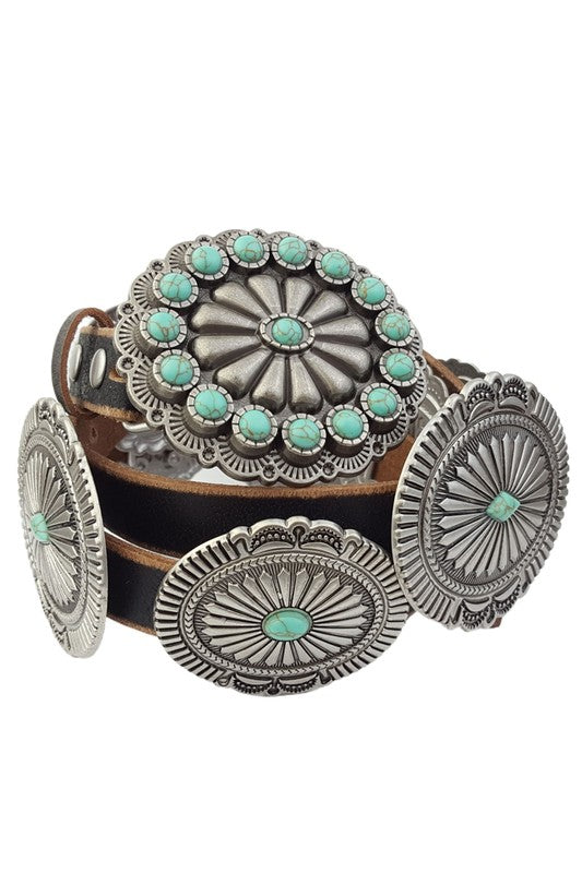 Buckaroo Concho Belt