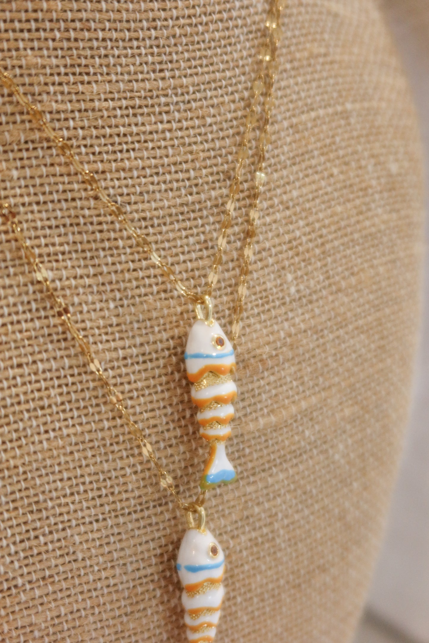 Sardine Fish Necklace