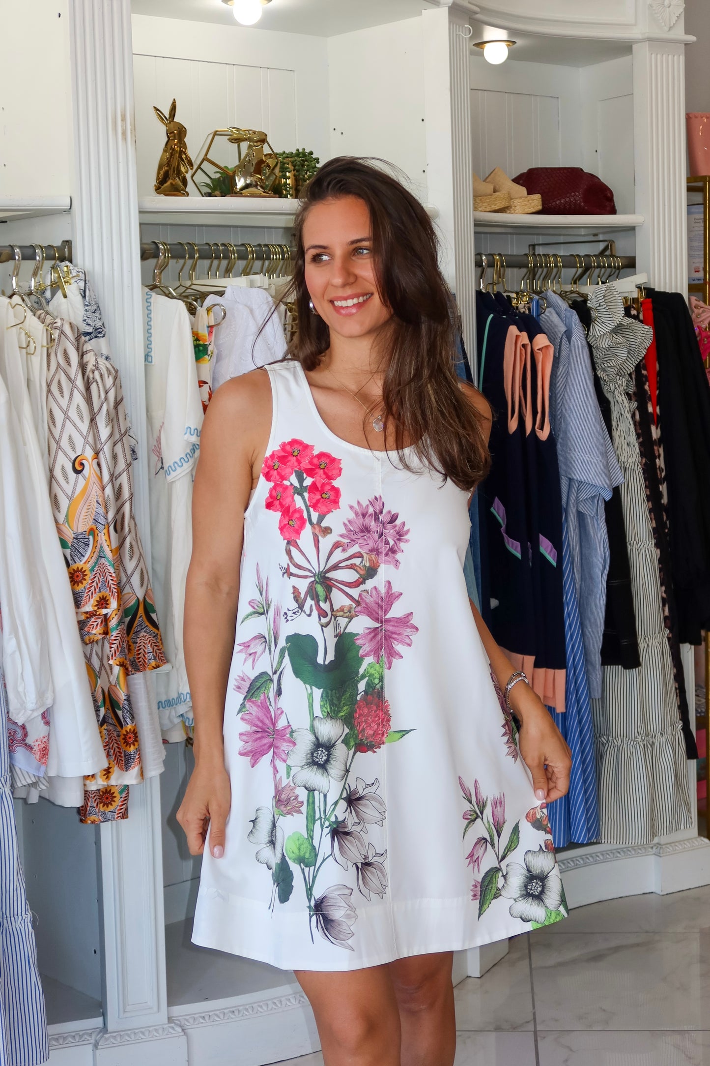 Rosewater Swing Dress