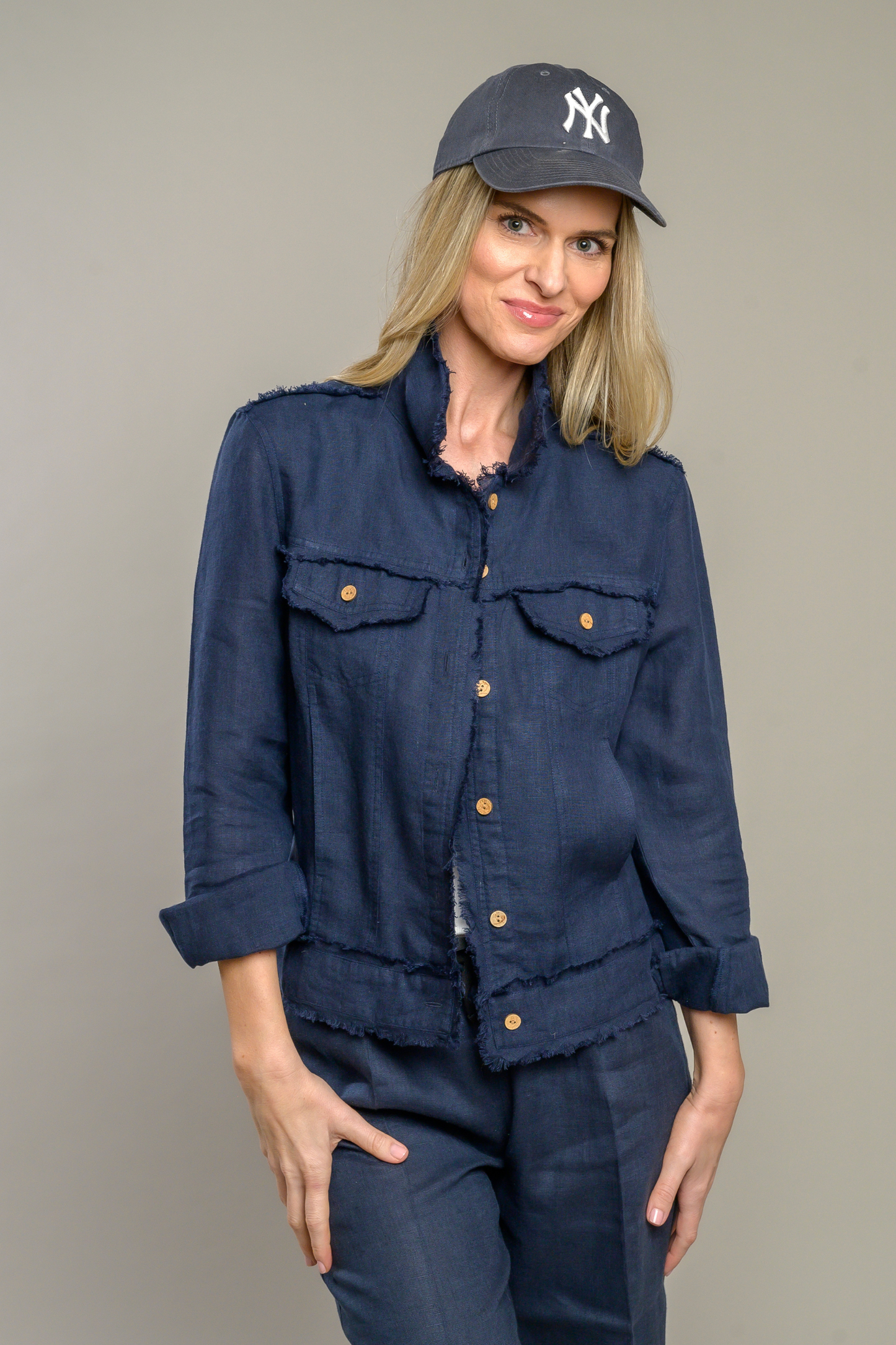 Jessie Linen Jacket