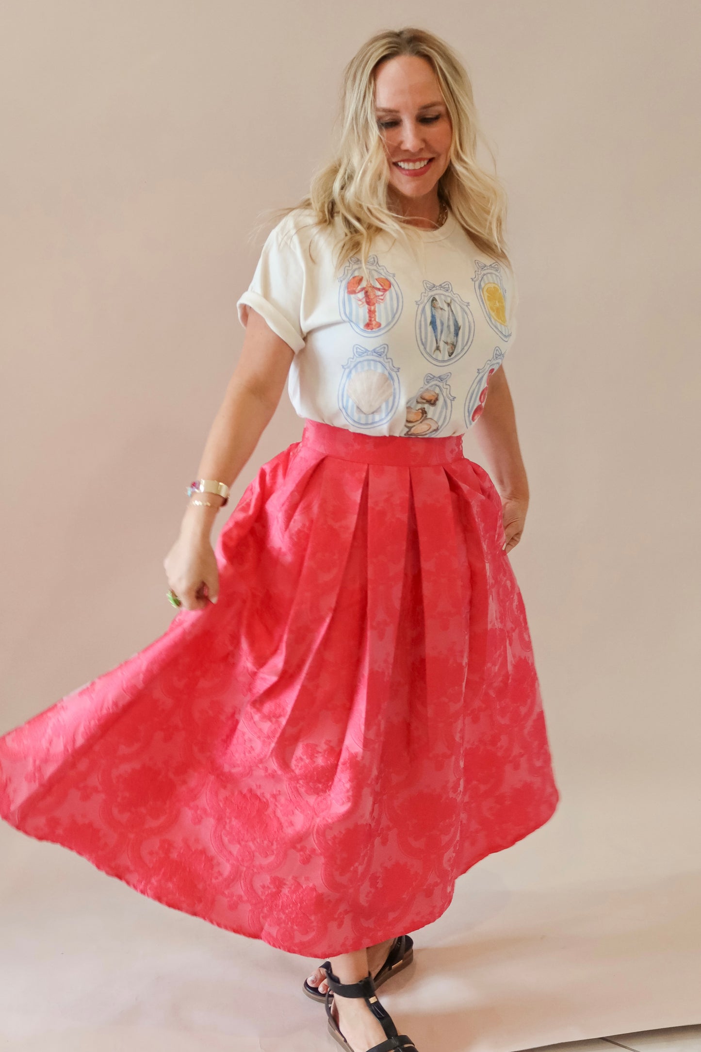 Lucille Midi Skirt