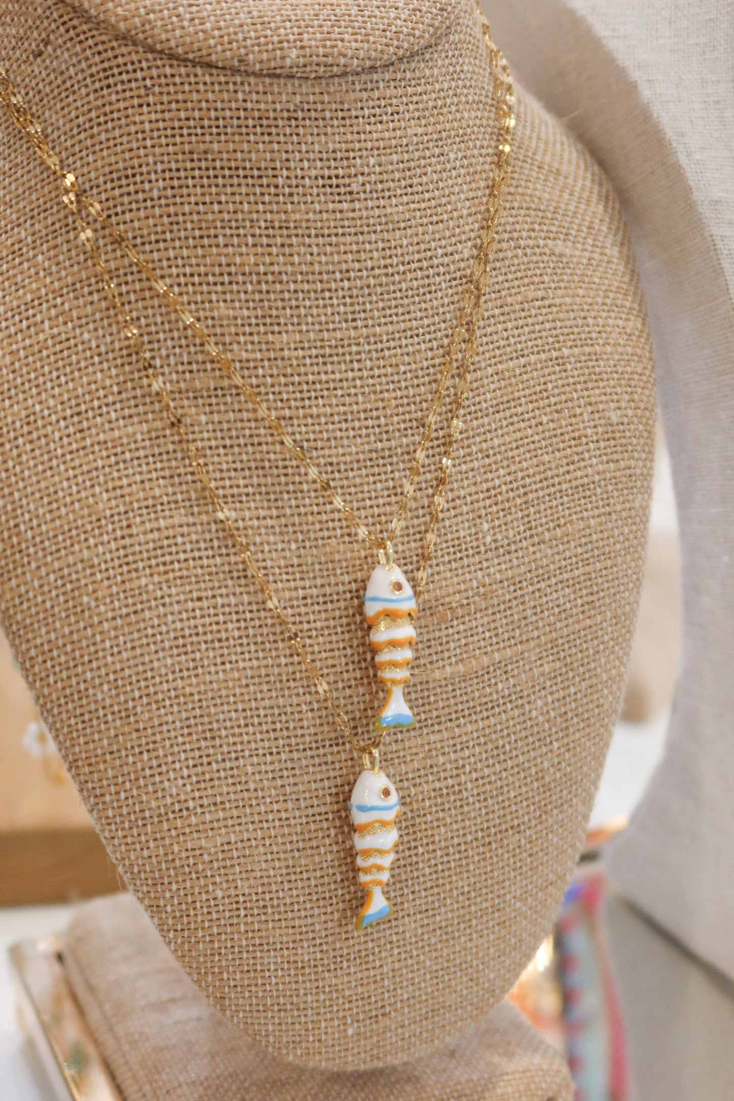 Sardine Fish Necklace