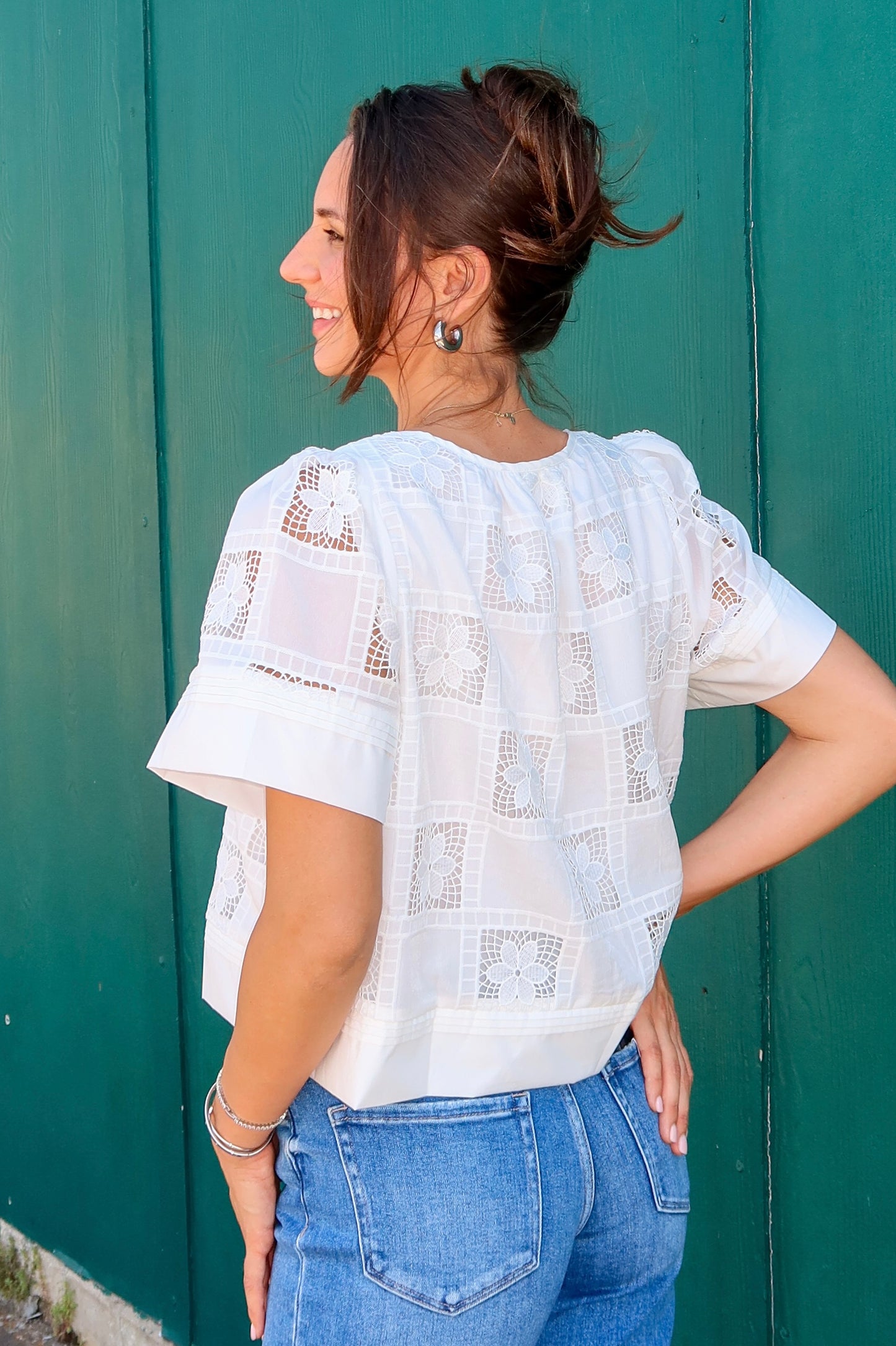 Mist Crop Blouse
