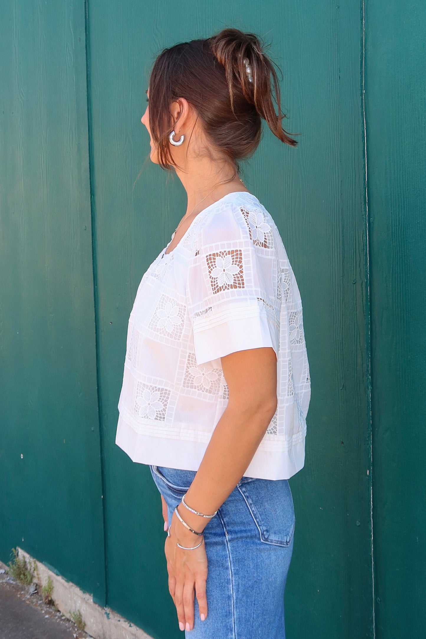 Mist Crop Blouse