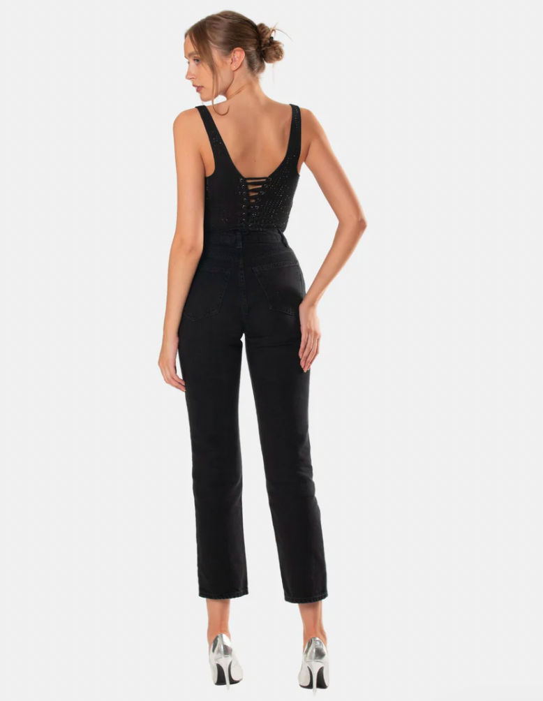 ANDIE Rhinestone Corset Top