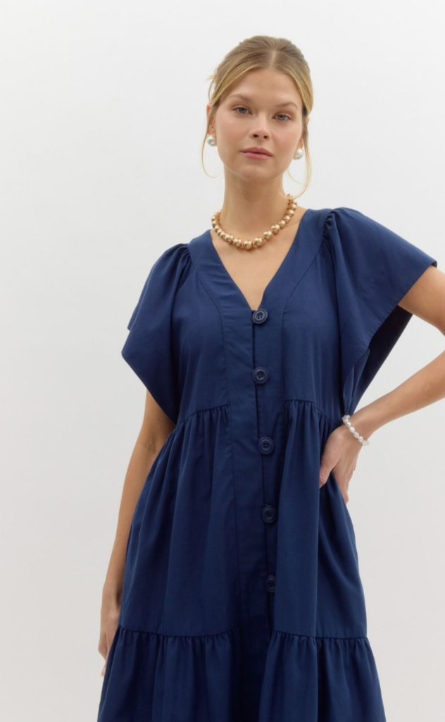 Butterfly Midi Dress