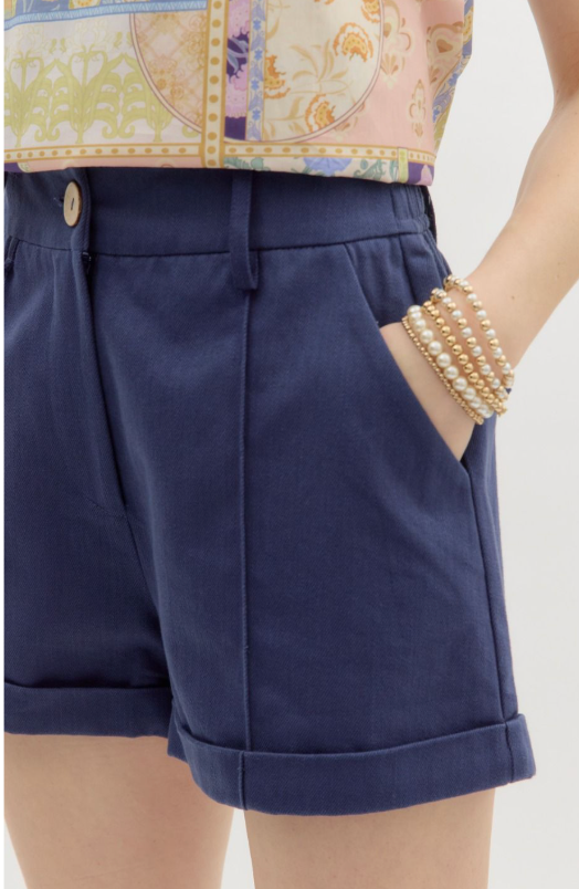Onda Cotton Tailored Shorts
