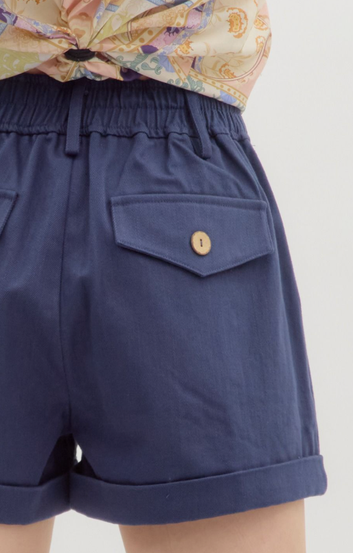 Onda Cotton Tailored Shorts