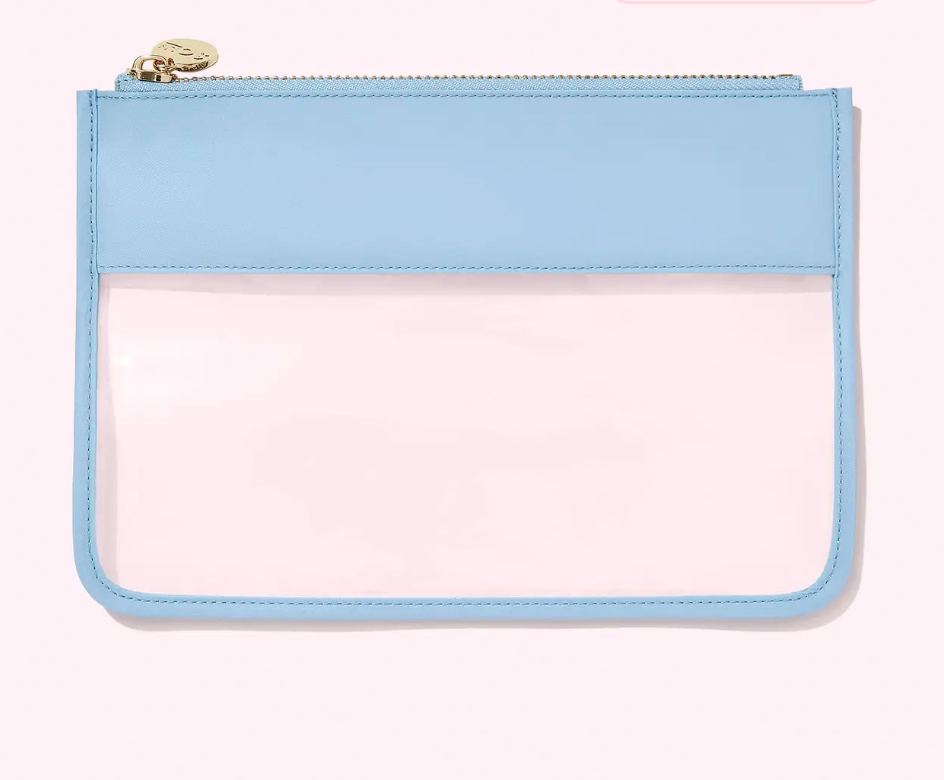 Stoney Clover- Clear Flat Pouch