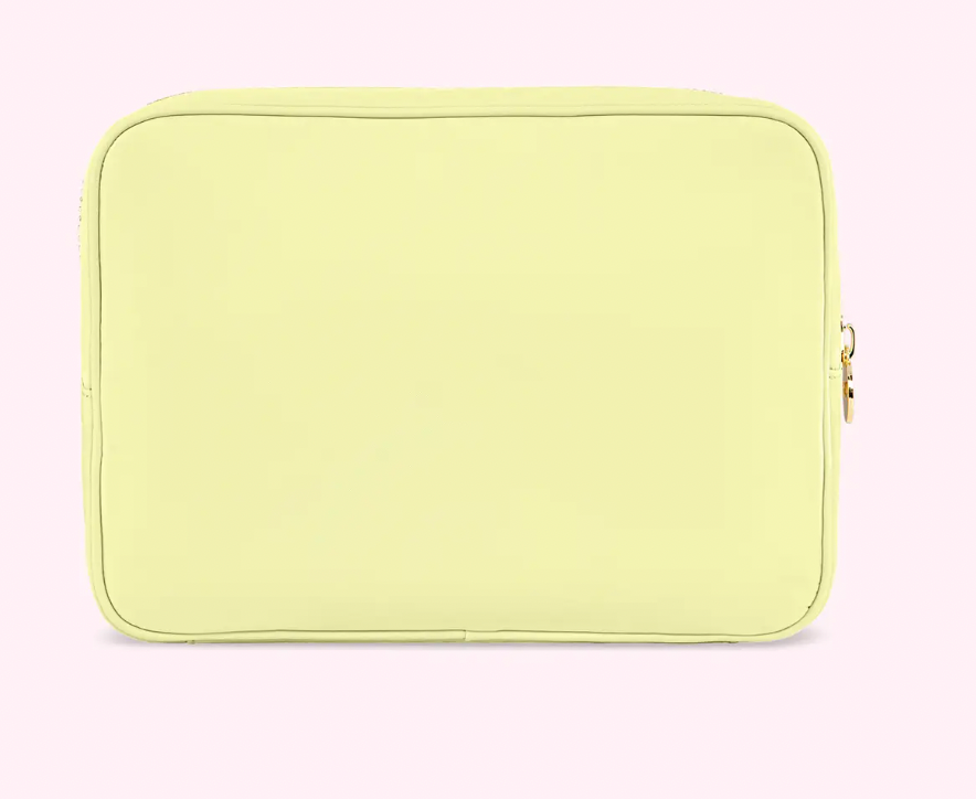 Stoney Clover- Clear Front Large Pouch