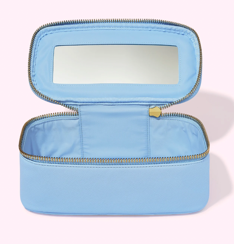 Stoney Clover- Textured Open Top Mirror Pouch