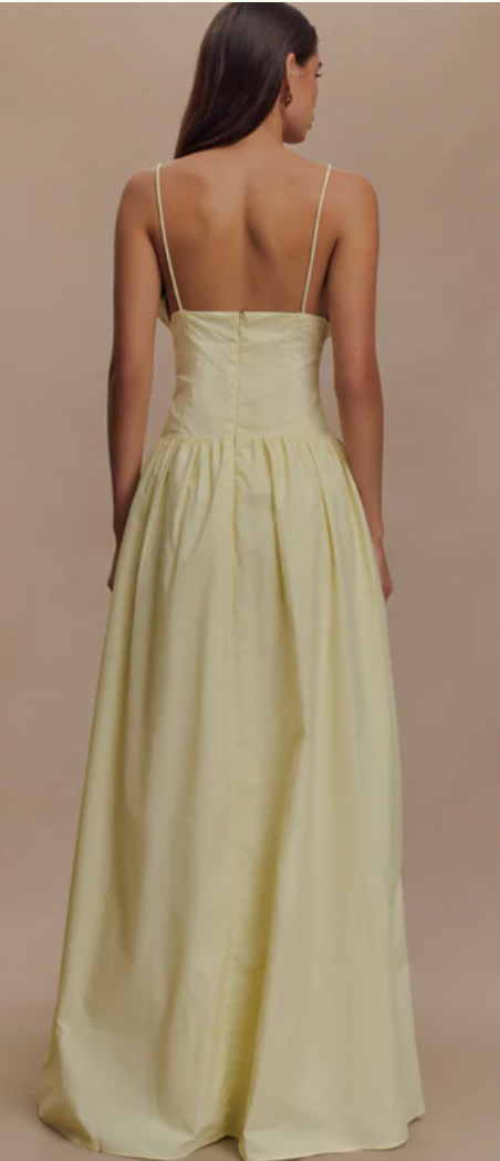 Janis Cotton Frill Maxi Dres