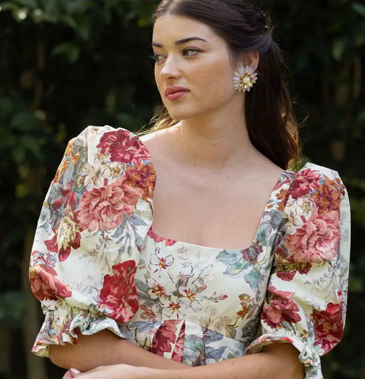 Oceanis Nelumbo Pink Earrings