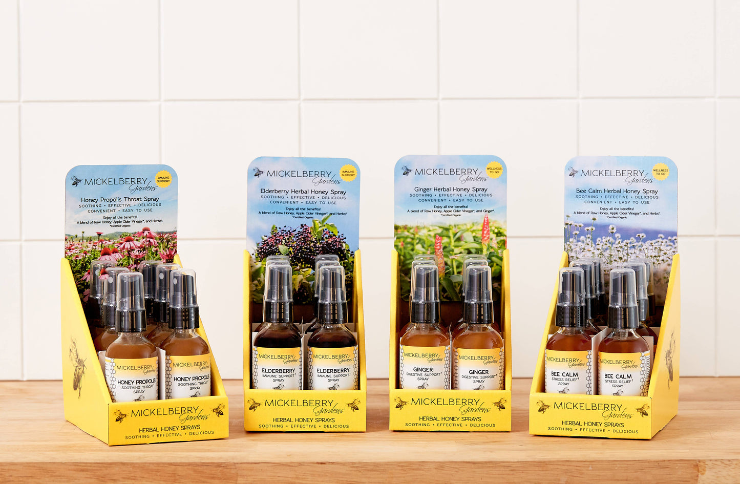 Herbal Honey Spray Display (Pack of 6)