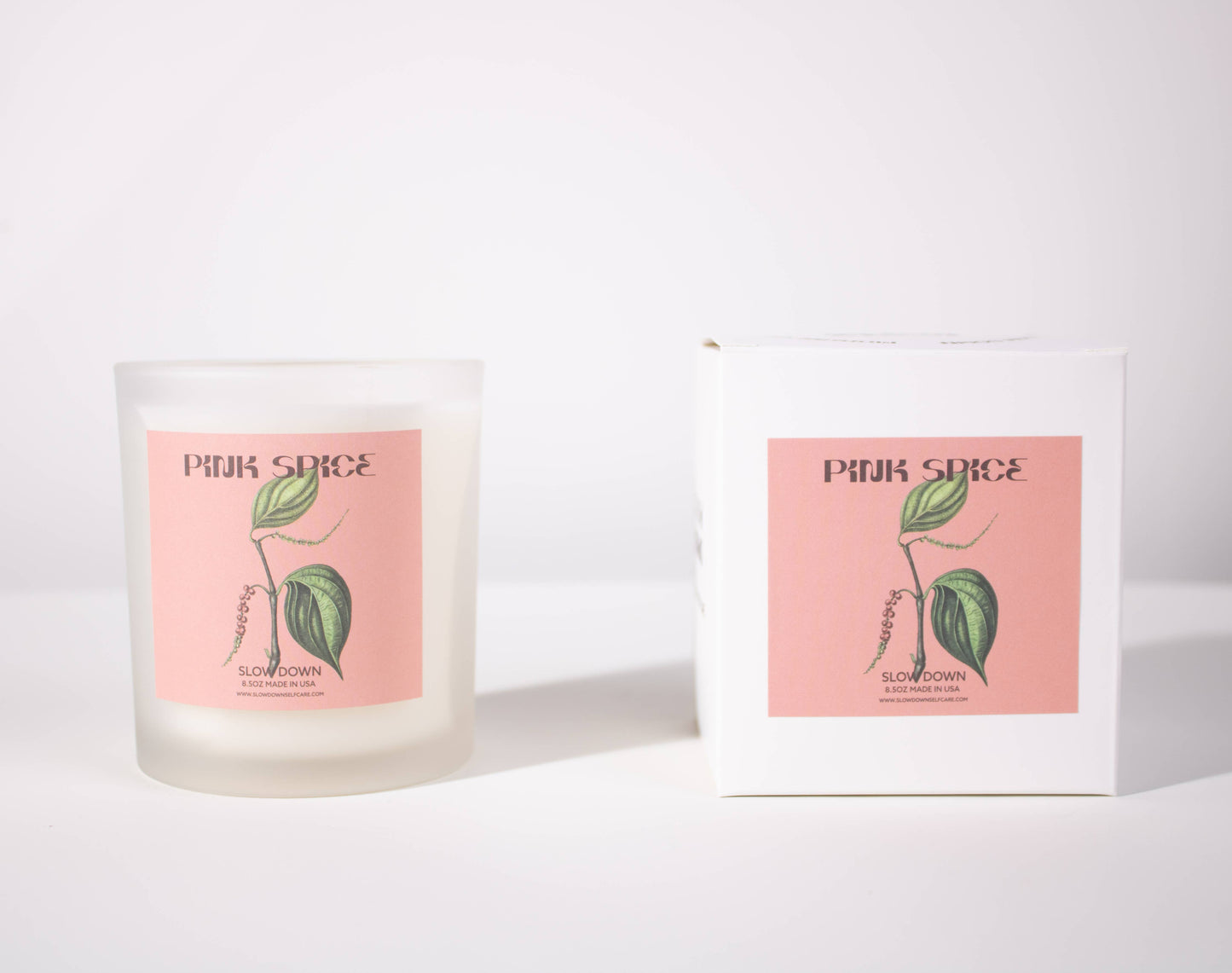 PINK SPICE - Coconut Wax Candle