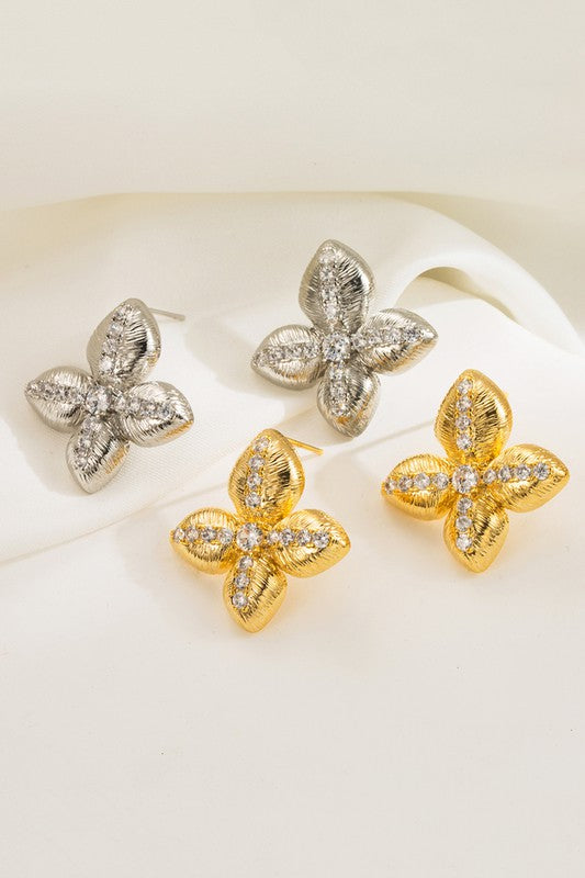 Flower Stud Earrings