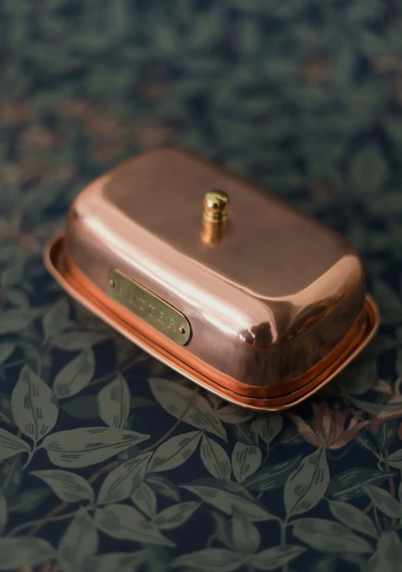 Copper Butter Dish