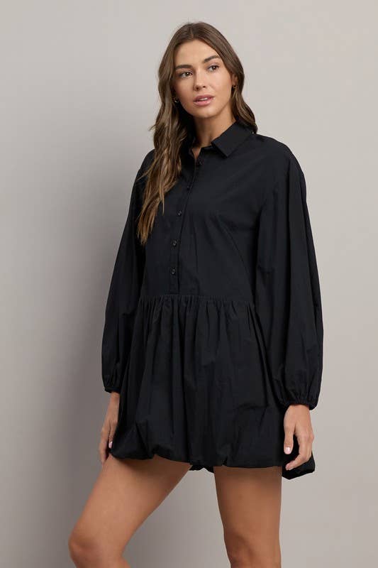 Lane Mini Shirt Dress (Restock)