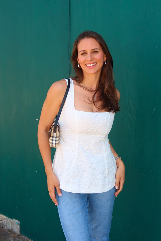 Eyelet Top