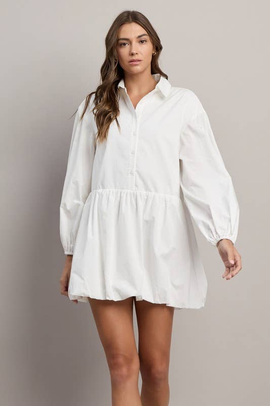 Lane Mini Shirt Dress (Restock)