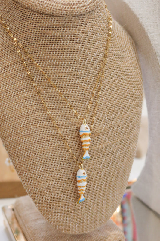 Sardine Fish Necklace
