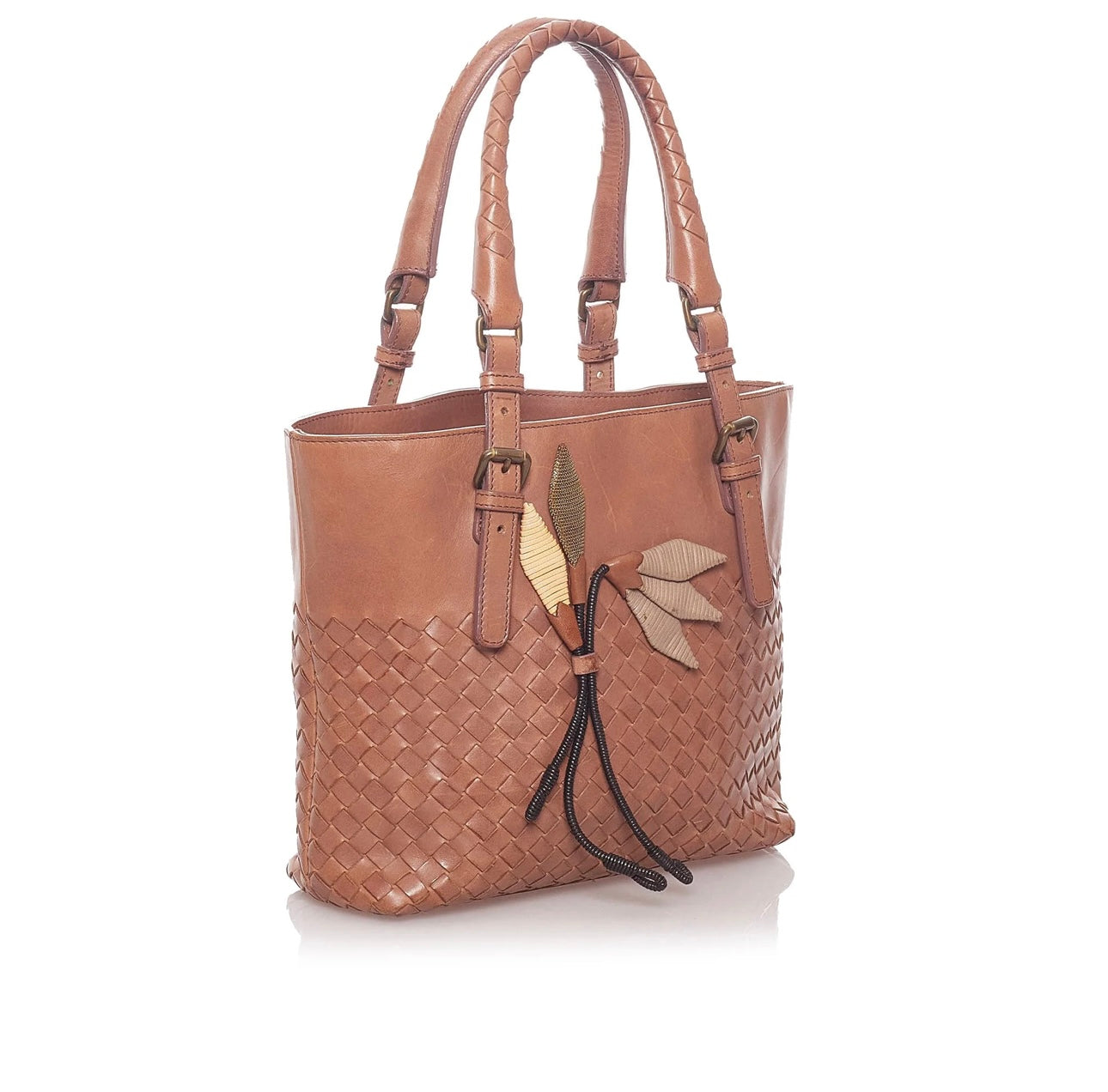 Pre-Owned Bottega Veneta Intrecciato Leather Handbag