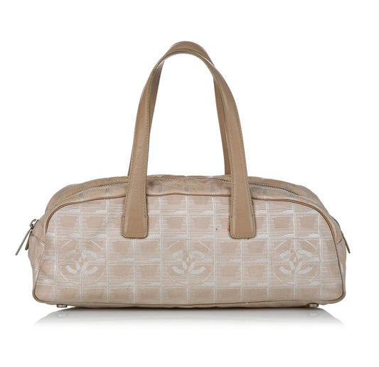 Pre-Owned Chanel New Travel Line Canvas Handbag