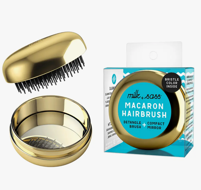 Macaron Travel Hairbrush