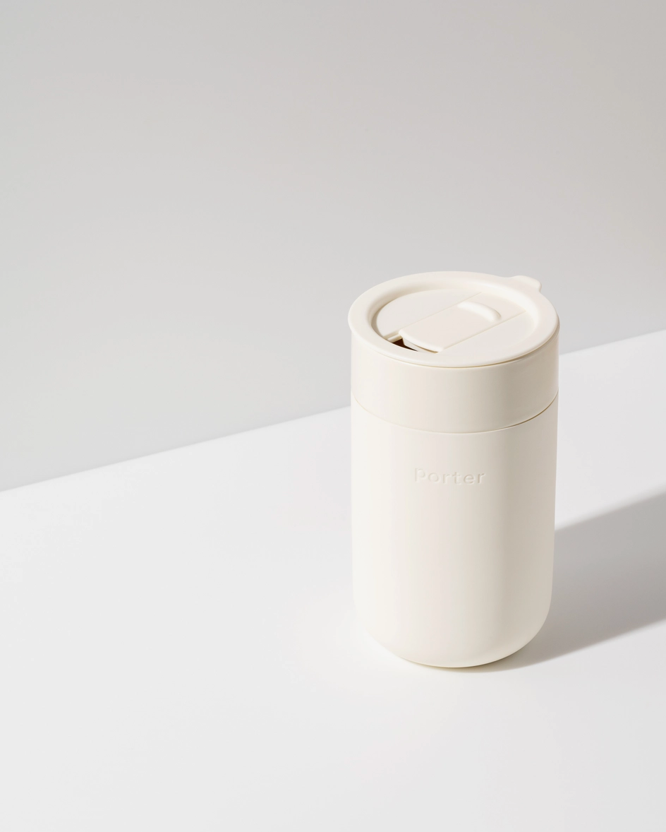 Porter Ceramic Reusable Coffee Mug 16oz