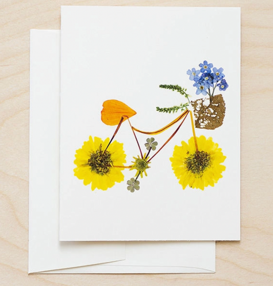 Flower Pedals Card