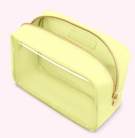 Stoney Clover- Clear Front Large Pouch