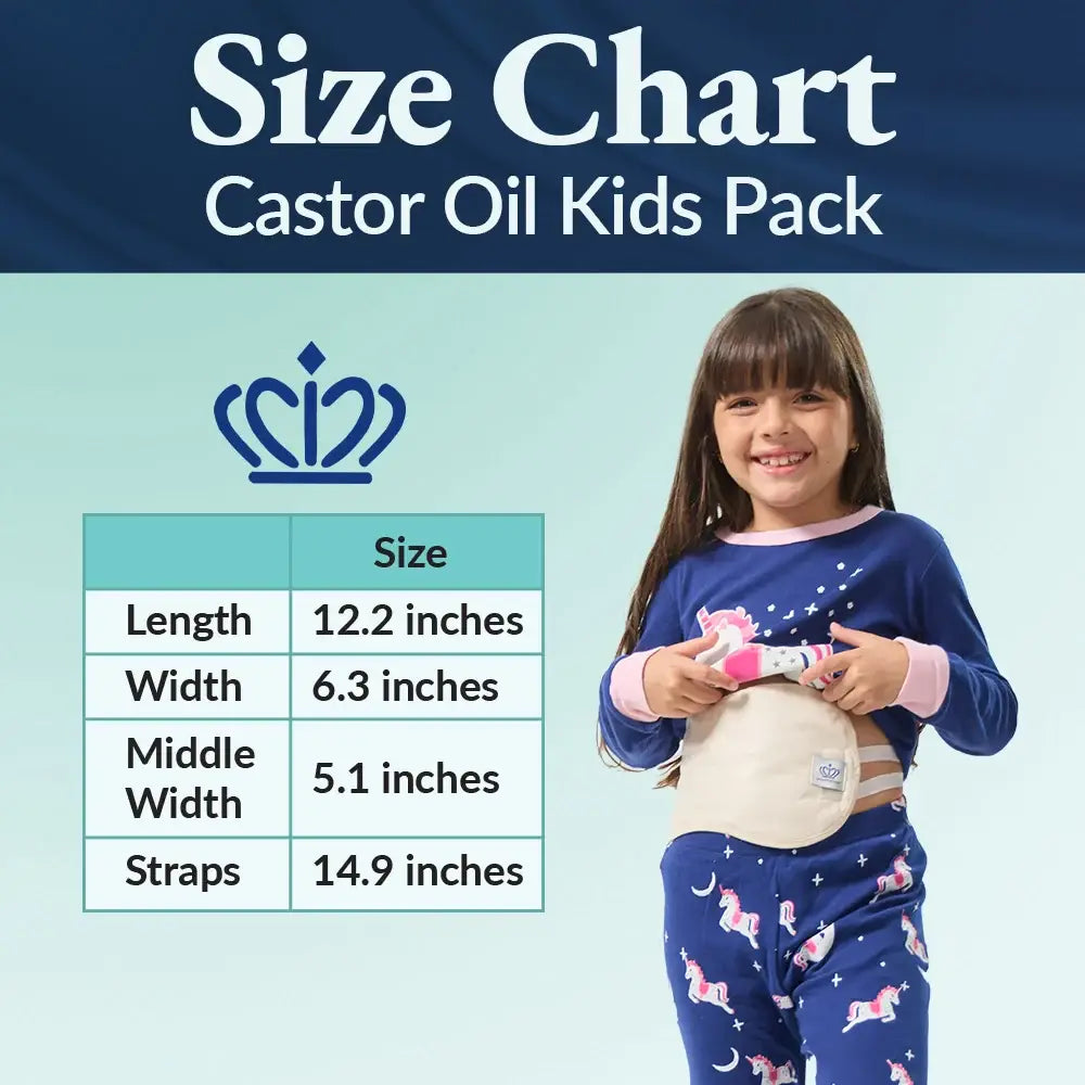 Organic Castor Oil Pack For Kids