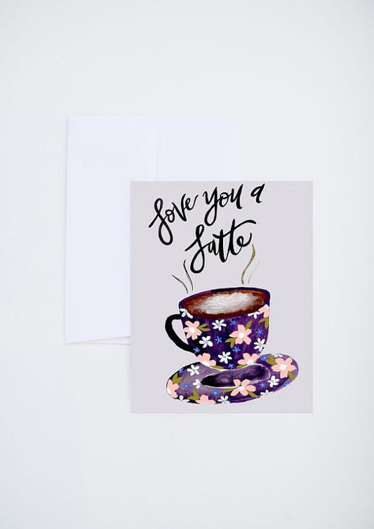 Love You A Latte Greeting Card Boxed Set