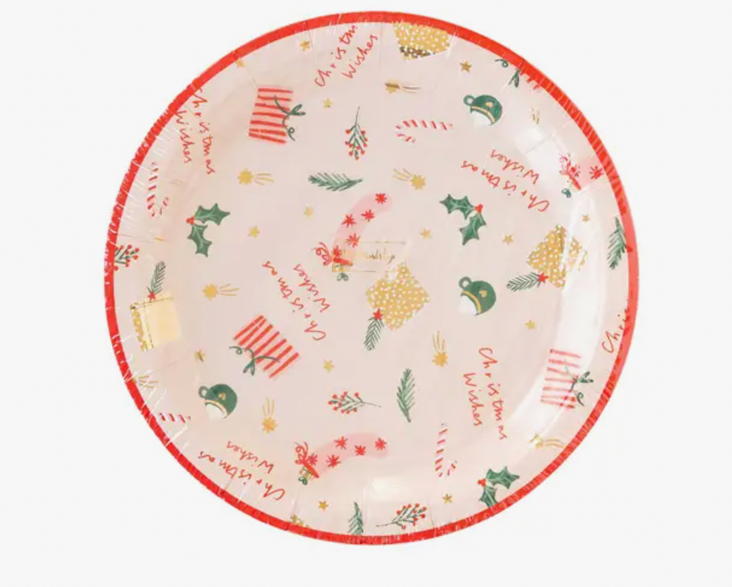 Christmas Wishes Plates